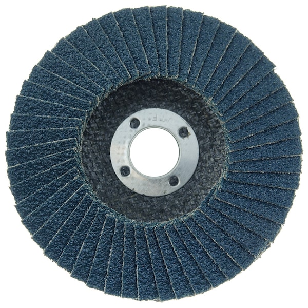 4 Tiger Disc Abrasive Flap Disc, Conical (TY29), 36Z, 5/8